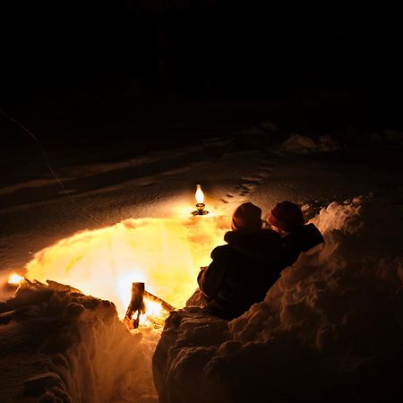 Langforsen Glamping & Lapland Experience Hotel Lapptrask Екстериор снимка