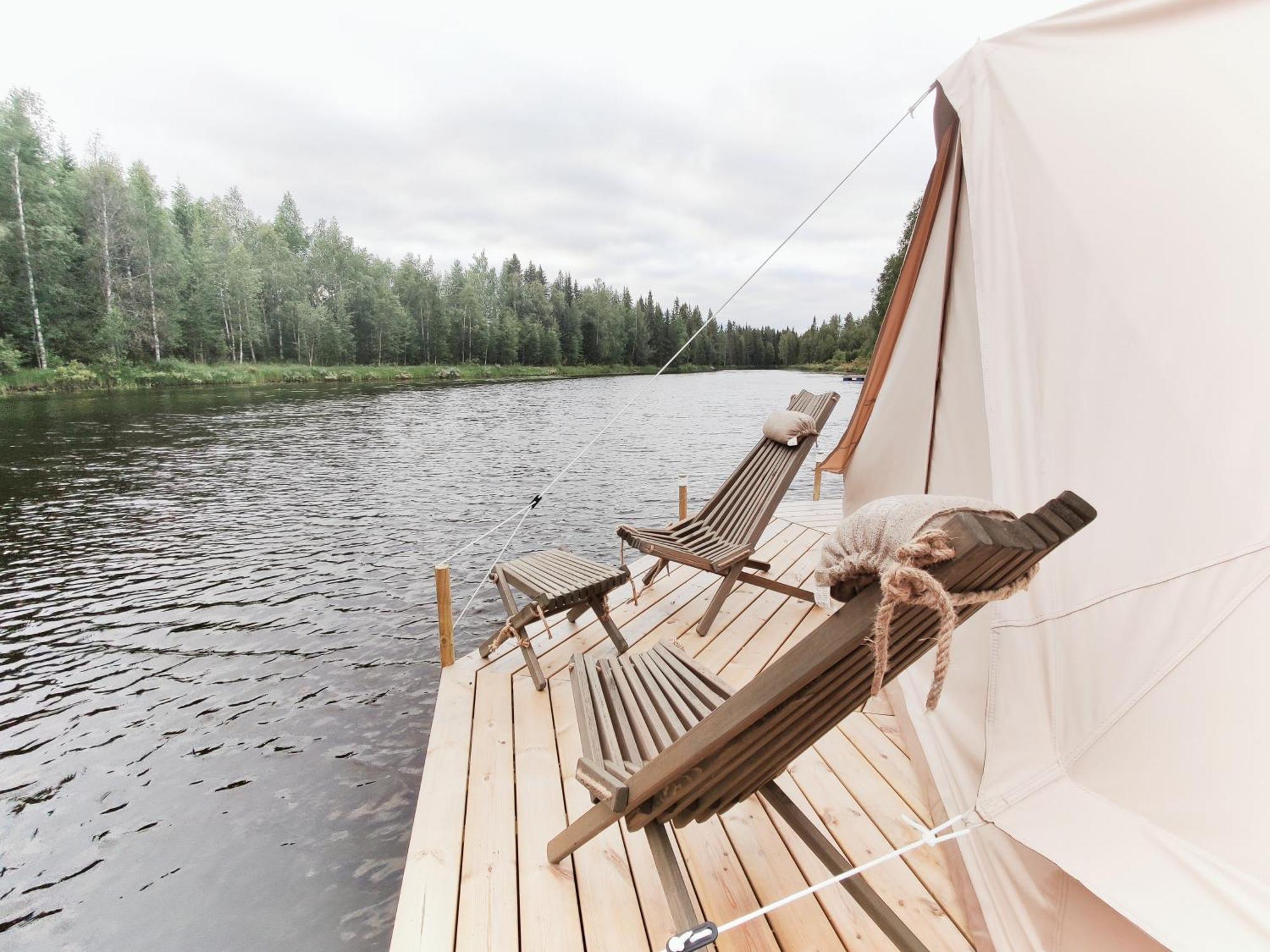 Langforsen Glamping & Lapland Experience Hotel Lapptrask Екстериор снимка