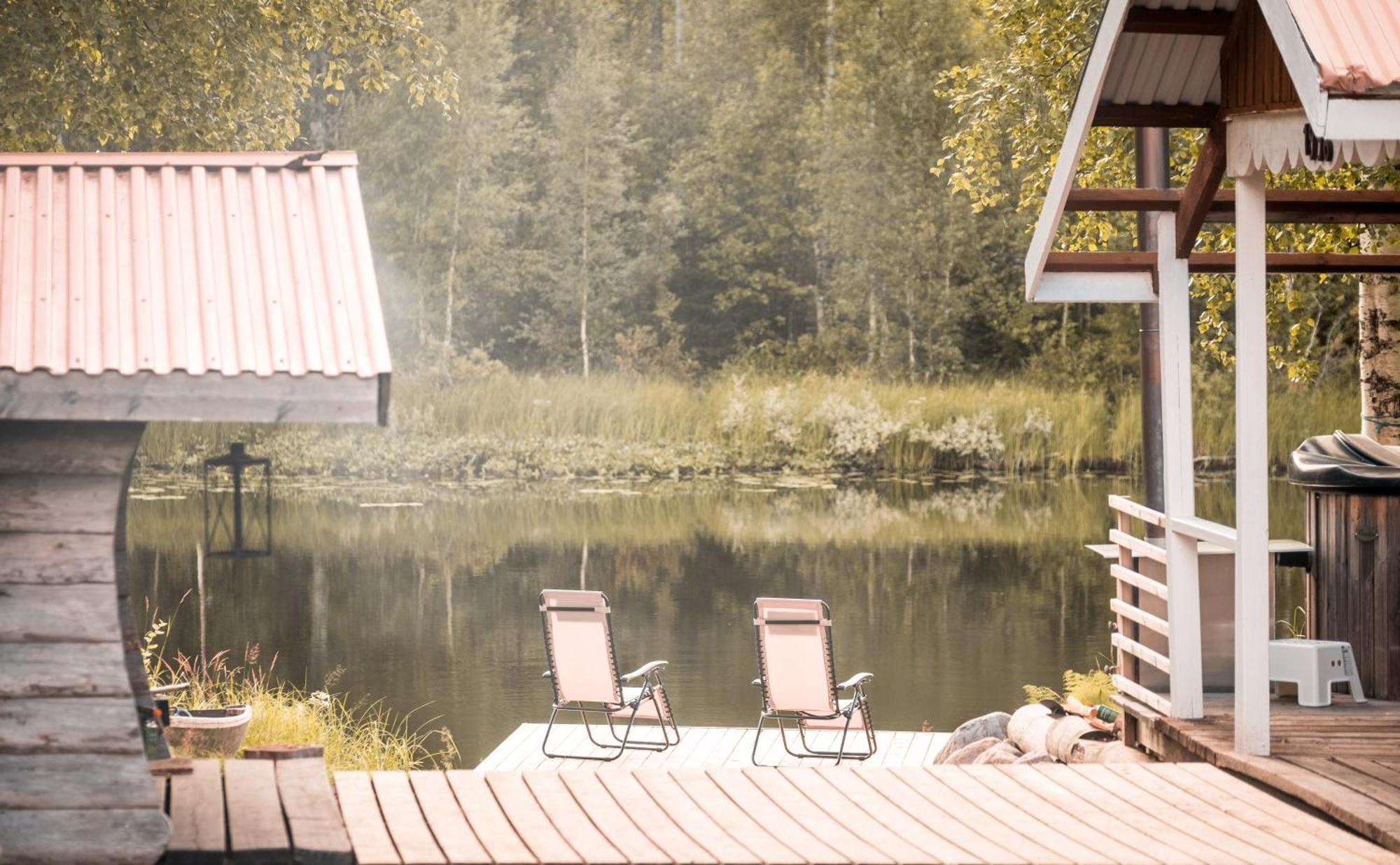 Langforsen Glamping & Lapland Experience Hotel Lapptrask Екстериор снимка